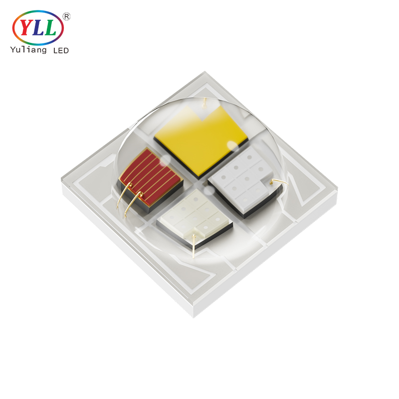 Ceramic Series 3535 RGBW LED Diode with Lens, Four-in-One High Power